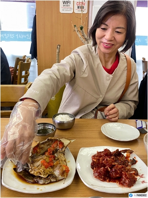 韓女士 醬油螃蟹