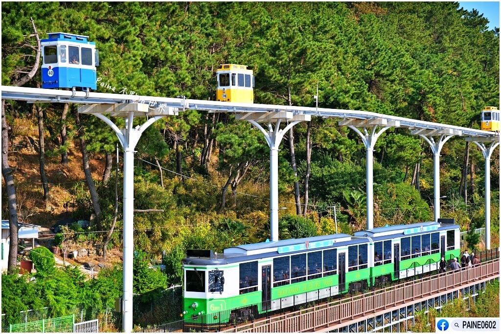 釜山海岸列車 天空膠囊列車