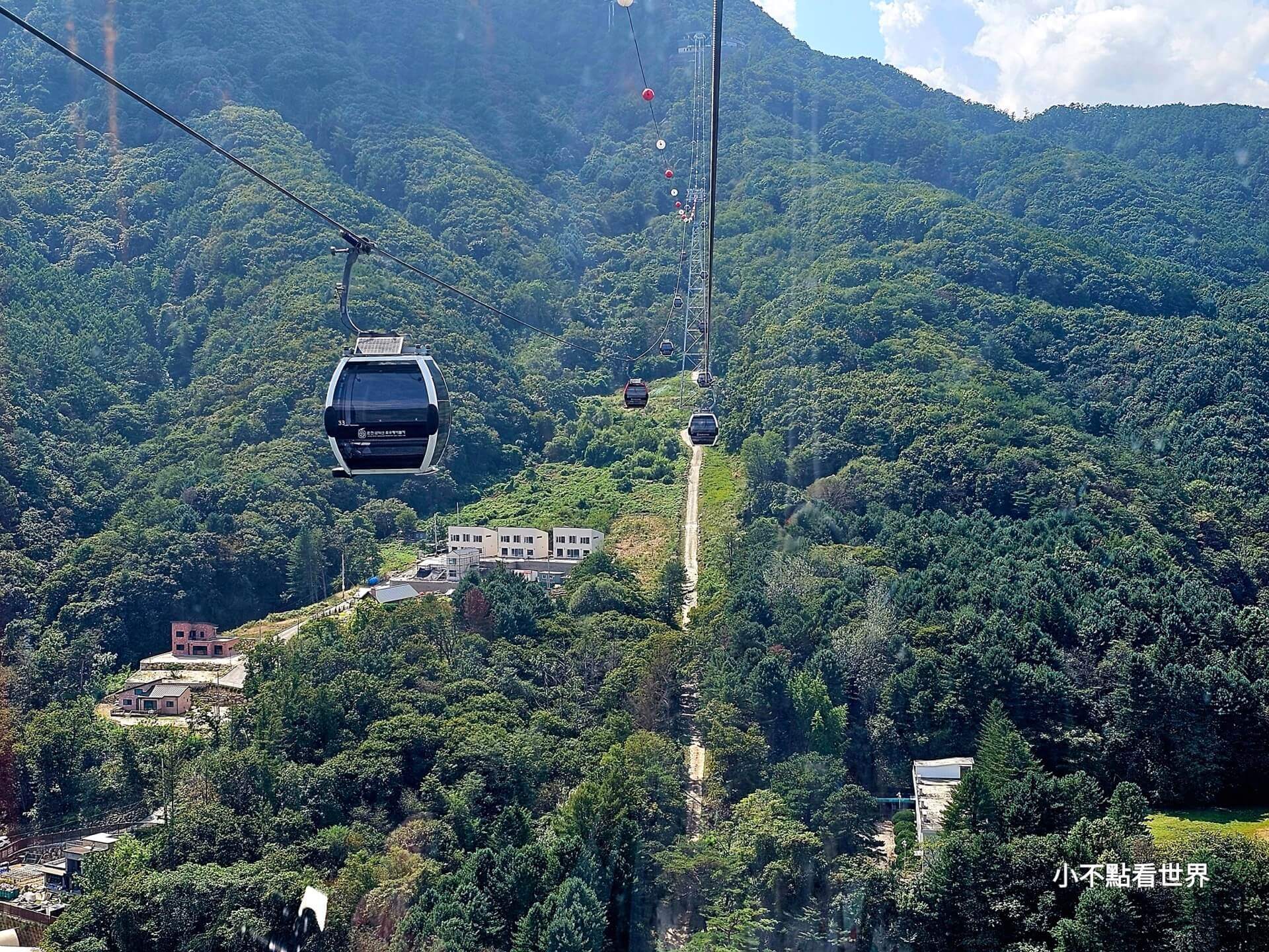 三岳山湖水纜車與天空步道 삼악호수케이블카