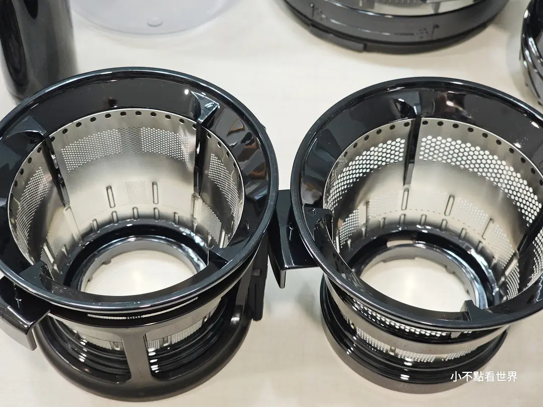 Hurom E-50 粗細濾網差別與功能 Hurom E-50 粗細濾網差別與功能