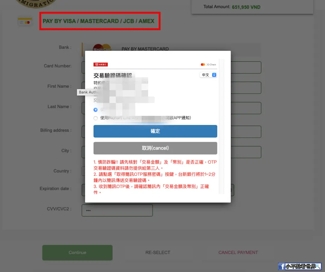 越南簽證 越南簽證