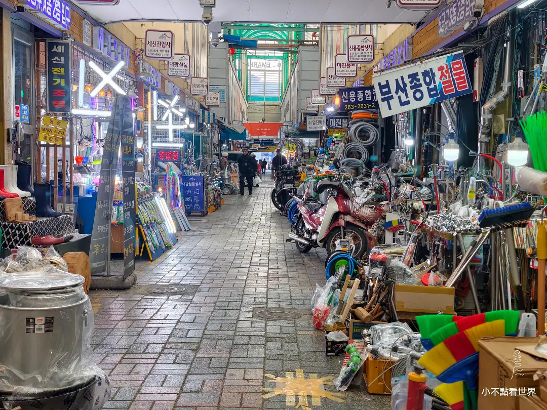 釜山國際市場買棉被