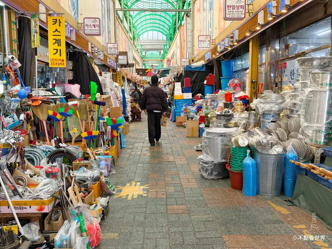 釜山國際市場買棉被