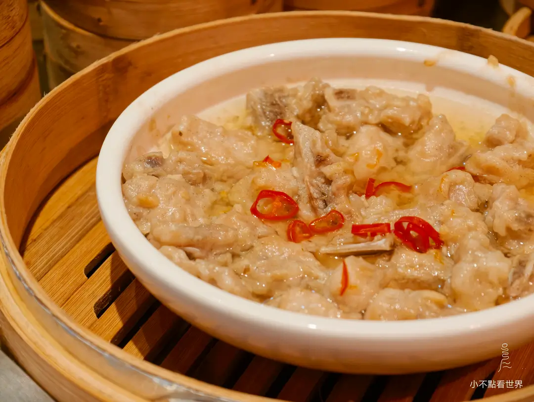 新北林口爵怡溫德姆酒店富品軒港式自助餐廳 樹子蒸肉排